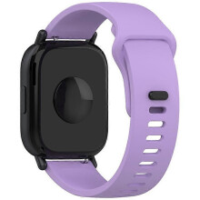 (Purple) Compatible For Xiaomi Redmi Watch 5 Active / Watch 5 Lite Replacement Strap Soft Silicone Watch Band