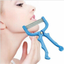 (Violett, 1PCS) Spring Facial Hair Remover, Face Hair Extractor, Lip Epilator, Portable Manual Face Hair Shaver for Women