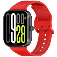 (Style A, Multicolor) Silicone Strap for Xiaomi Redmi Watch 5 Adjustable Watch Band with Colored Buckle