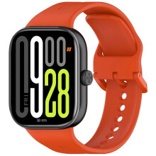 (Style D, Multicolor) Silicone Strap for Xiaomi Redmi Watch 5 Adjustable Watch Band with Colored Buckle