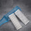 (Weiß, pack-3) Double-Sided Foot Rasp Callus Remover Portable Pedicure Tool Plastic 3
