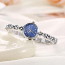 Silver Stainless Steel Women's Watch Waterproof Quartz Dress Bracelet Luxury Office Ladies Wristwatch Gift