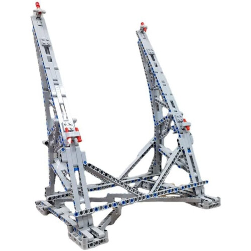 Millenium Falcon Display Stand Vertical Holder Set, DIY Display Bracket Building Blocks Kit for 75192
