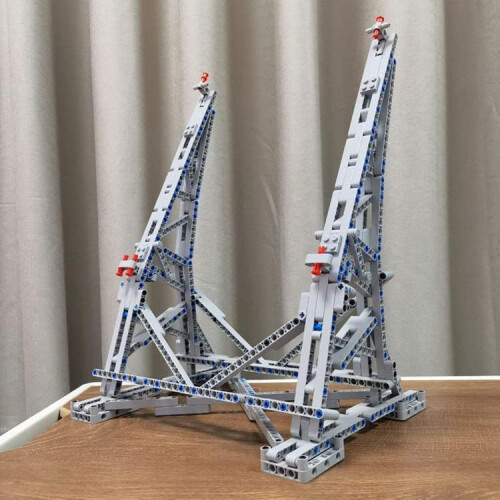 Millenium Falcon Display Stand Vertical Holder Set, DIY Display Bracket Building Blocks Kit for 75192 1