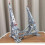 Millenium Falcon Display Stand Vertical Holder Set, DIY Display Bracket Building Blocks Kit for 75192 3