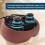 ErgoSoft  Bicycle Saddle Ergonomic, shockabsorbing, waterrepellent, Brown 1