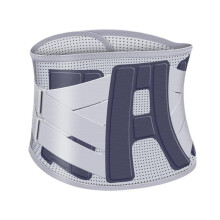 Abdominal belt Back brace, Stretchable lumbar support belt for men and women with inflatable back cushion Belly away L G