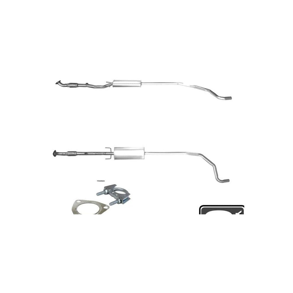 Exhaust Pipe + Fitting Kit Centre BM50462K BM Catalysts 13220794 5852596 Quality - Image 13