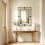 ARTLOGE Rustic Wall Mirror, 60x90cm Hanging Mirror 7