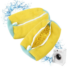 Shoe Wash Bag Washing Machine, Laundry Net for Shoes, Shoes Washing Bag 2/Yellow