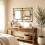 ARTLOGE Rustic Wall Mirror, 60x90cm Hanging Mirror 11