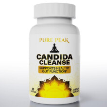 Candida Cleanse Gut and Colon Support Capsules - Natural Detox Cleanse, 60 Count