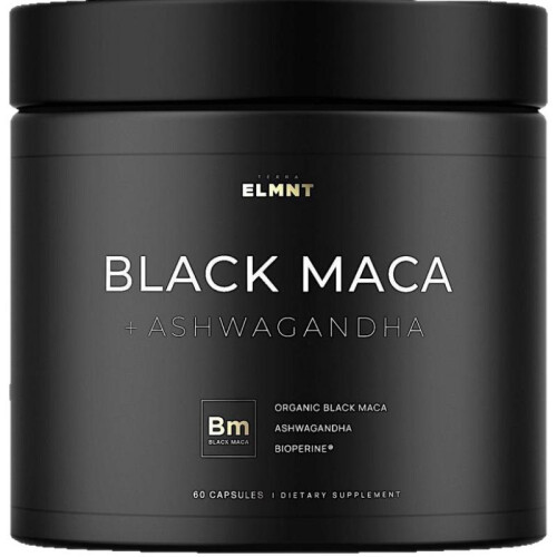 Maca Capsules Peruvian Maca Root Extract Energy Stamina Boost for Men Women 60 Count