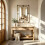 ARTLOGE Rustic Wall Mirror, 60x90cm Hanging Mirror 8