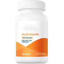 Multivitamin Capsules - Daily Immune & Energy Support for Adults - Full Spectrum Vitamin Mineral Formula - 60 Count