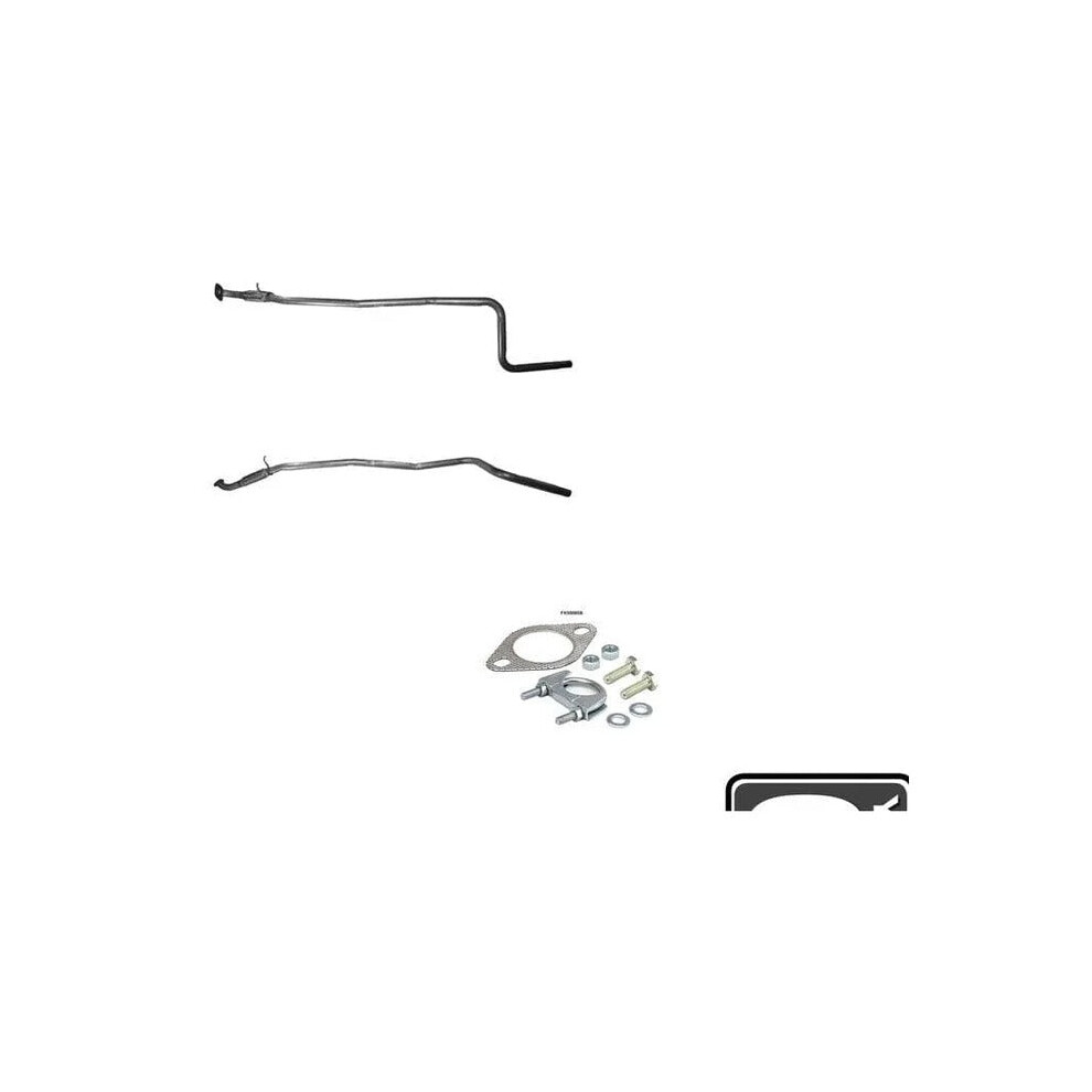 Exhaust Pipe fits FORD FIESTA Mk5 1.4 Centre 01 to 05 BM 1140450 1141303 1557454 - Image 25
