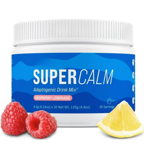 Adaptogen Blend Drink Raspberry Lemonade Pre-Workout Energy Zero Sugar Electrolytes 135g
