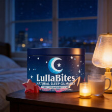 NATURAL SLEEP Melatonin Gummies 60 Count Natural Sleep Aid Non-Habit Forming Berry Flavor