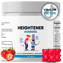 Height Growth Gummies 60 Count, Height Increase Supplement for Kids Teens & Adults, Natural Bone Support Heightener, 60 Gummies