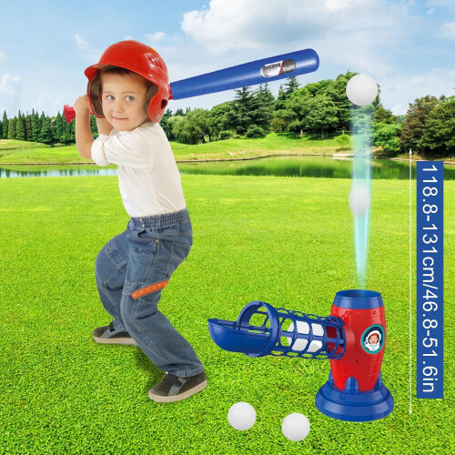 Pitching Machine for Kids Baseball Launcher with Remote Control 1