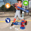 Pitching Machine for Kids Baseball Launcher with Remote Control 3