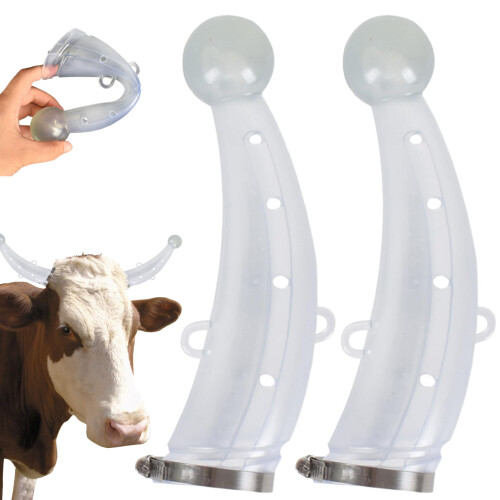 Cow Horn Protection 1 Pair AntiFight Breathable Large