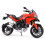 Ducati Multistrada 1200S 1:12 Red DieCast Model Alloy Simulation Gift 1