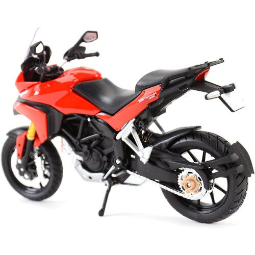 Ducati Multistrada 1200S 1:12 Red DieCast Model Alloy Simulation Gift 2