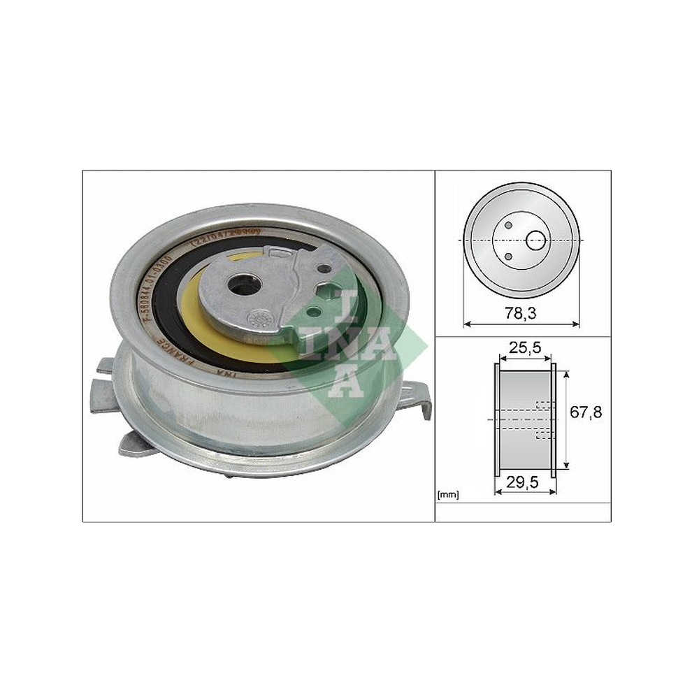 INA 531 0825 10 Tensioner Pulley Fits Audi Seat Skoda VW A1 A3 A4 A5 A6 Alhambra - Image 41