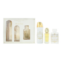 Lattafa Bade'e Al Oud Honor & Glory 3 Piece Gift Set: EDP 100ml - Body Spray 200ml - Hair Mist 50ml