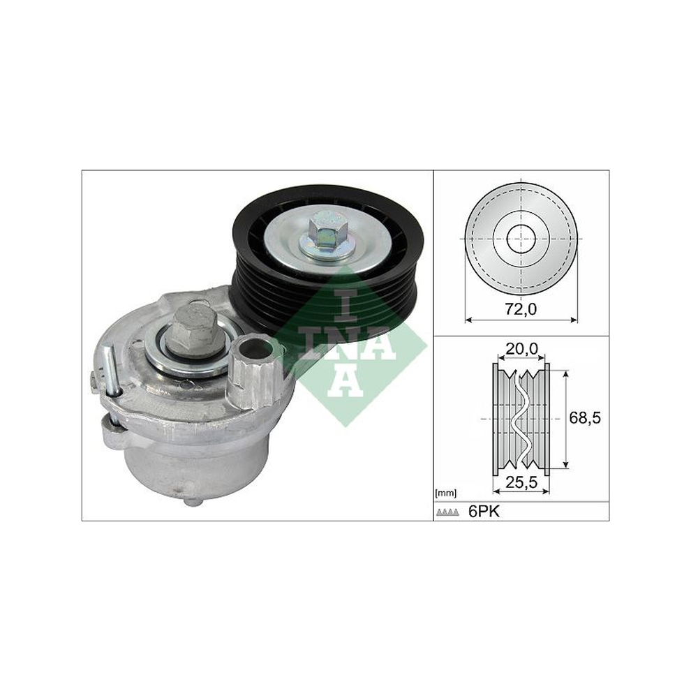 4x ✅Fits INA 534 0703 10 TENSIONER LEVER, V-RIBBED BELT ⭐UK Seller⭐ - Image 28