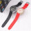 20mm Curved End Fluoride Rubber Watch Strap Replacement for Rolex Submariner Explorer 2 Agate Color 4