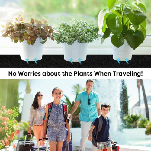 Self Watering Mat 120x100cm Automatic Plant Watering System Capillary Pad Hydroponic Garden Moisture 1