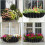 (Black, 24*7.9ins) 3 Pack Hanging Planter Liner Replacement Fabric Grow Bags Window Box Liners Black 4