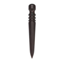 Holzlederhandwerk Woodleather craft Slicker Leder Burnisher Rundstab Lederbearbeitungswerkzeug Handgefertigtes Lederwerkzeug