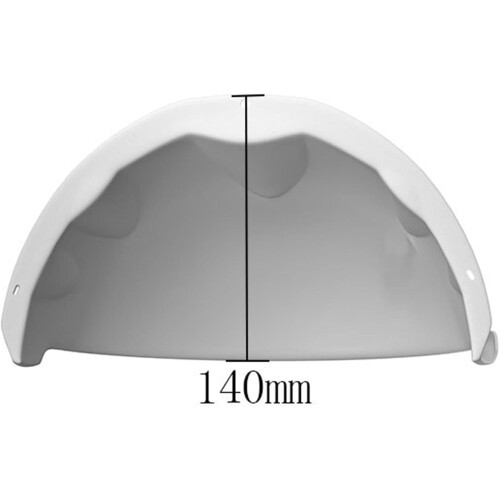Security camera rain cover, dustproof shield, wall mount, sunshade, indoor or outdoor use 2