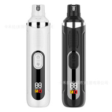 (Rechargeable Model, White) Pet Nail Grinder: Electric Dog Nail Clipper—The Ultimate Nail-Trimming Tool