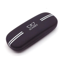 (Black) Hard Shell Glasses Case Sunglasses Eyewear Storage Box for Men Women