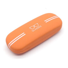 (Orange) Hard Shell Glasses Case Sunglasses Eyewear Storage Box for Men Women