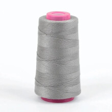(Grey) 1300 Yards 203 Polyester Sewing Thread for Upholstery Jeans Canvas Sewing