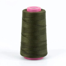 (Army Green) 1300 Yards 203 Polyester Sewing Thread for Upholstery Jeans Canvas Sewing