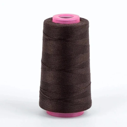 (Coffee) 1300 Yards 203 Polyester Sewing Thread for Upholstery Jeans Canvas Sewing