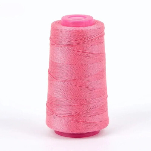 (Pink) 1300 Yards 203 Polyester Sewing Thread for Upholstery Jeans Canvas Sewing