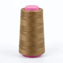 (Khaki) 1300 Yards 203 Polyester Sewing Thread for Upholstery Jeans Canvas Sewing