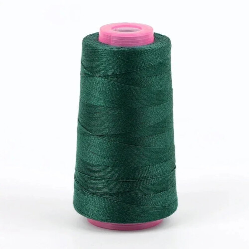 (Dark green) 1300 Yards 203 Polyester Sewing Thread for Upholstery Jeans Canvas Sewing