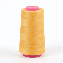 (Yellow) 1300 Yards 203 Polyester Sewing Thread for Upholstery Jeans Canvas Sewing