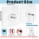 (Wall Hook-E / 2Pcs) Strong Self Adhesive Wall Hooks Door Hanger Transparent Waterproof Wall Hook 4