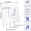 (Wall Hook-E / 2Pcs) Strong Self Adhesive Wall Hooks Door Hanger Transparent Waterproof Wall Hook 5