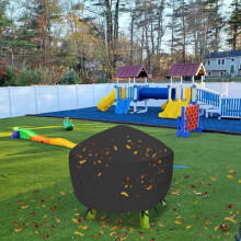 Toy Car Cover 34x18x34in Black Kids Toy Dust Cover Waterproof Outdoor Water Table Cover for Toy Cars