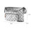 (Black) Baby Stroller Organizer Bag Universal Hanging Storage Basket Oxford Cloth Accessory 1
